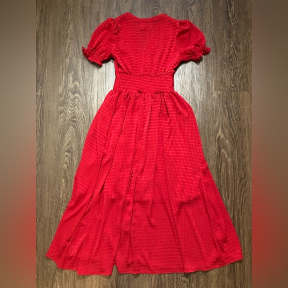 ❤️HOST PICK❤️Hello Molly Downtown Brunch Red Maxi Dress - Picture 11 of 17